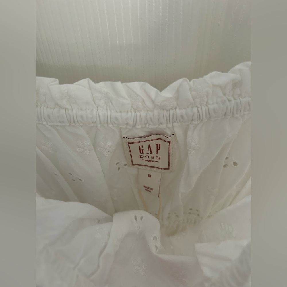 NWT Gap x Doen Eyelet Midi Dress - Picture 6 of 11